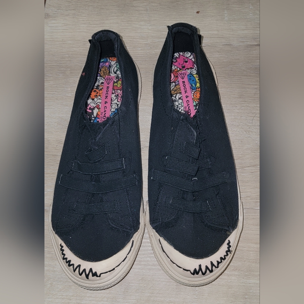 Rock & Candy Women’s sneakers, black, sz 7